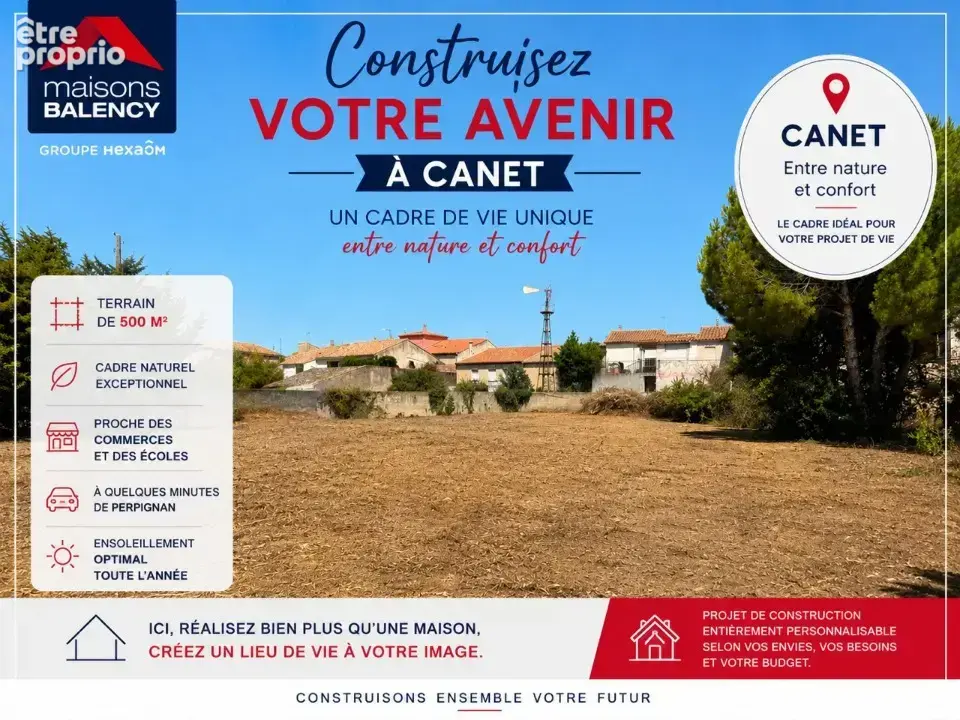 Terrain à CANET