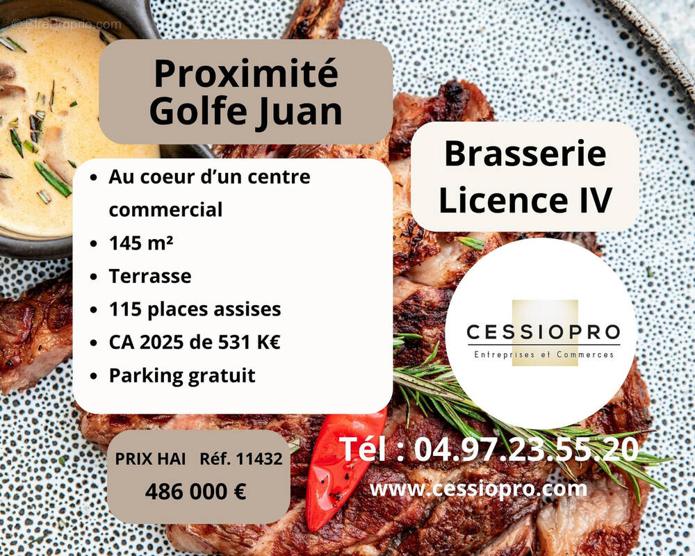 Commerce à VALLAURIS