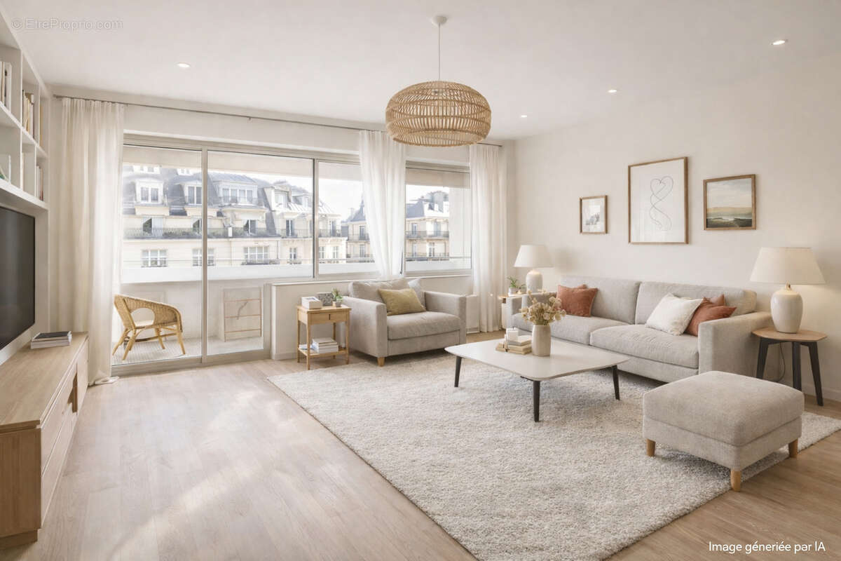 Paris 16ème Flandrin - 4 Pièces - 94m²  avec 5m² de balcon - photo 3
