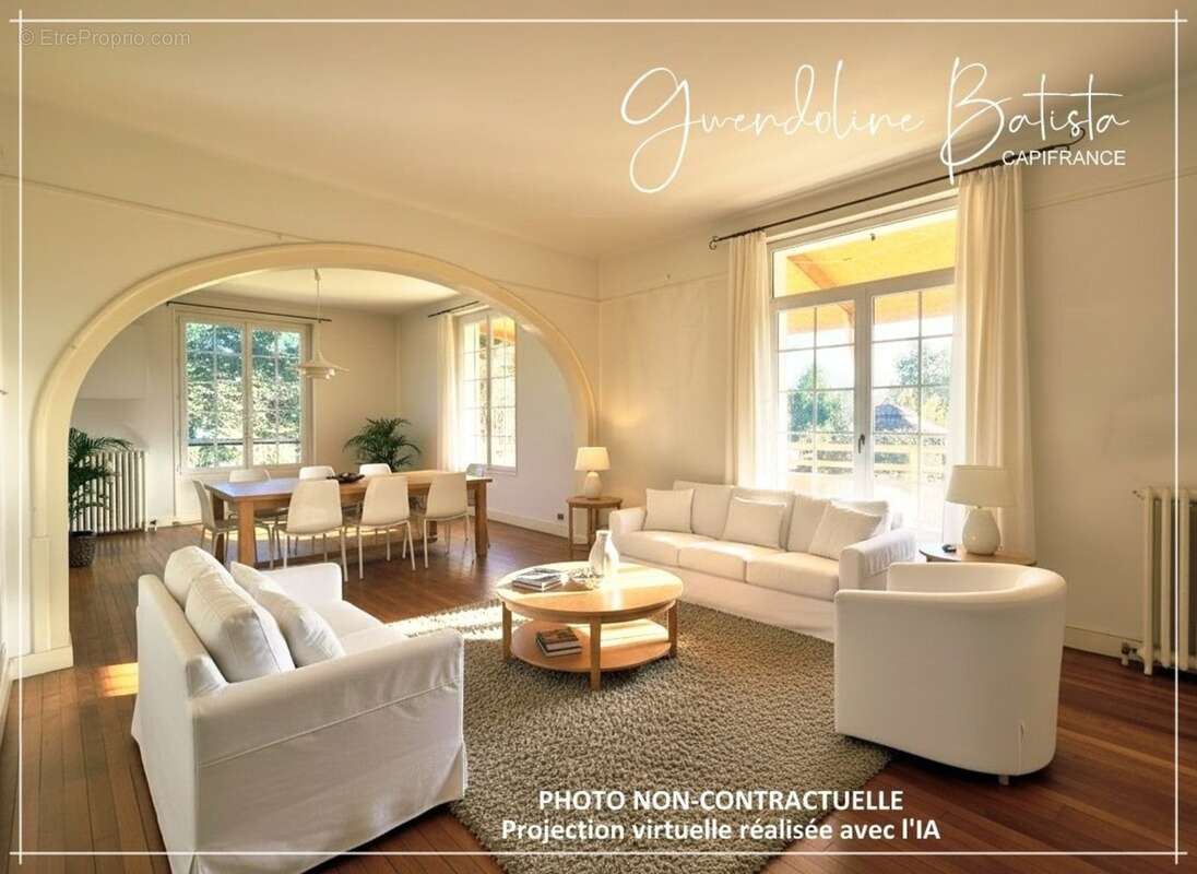 Maison Bourgeoise 240m² - 7 chambres - Terrain 7000m² avec piscine - photo 5