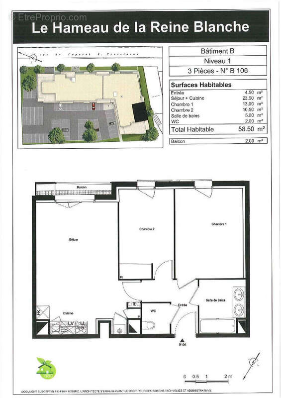 Appartement à DAMMARIE-LES-LYS