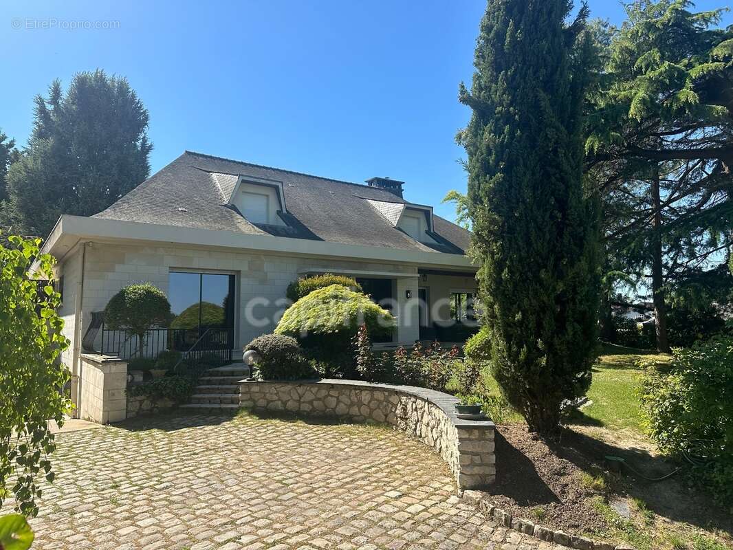 Propriete d'exception à vendre à SAUMUR (49400)  Panorama d'exception sur le château et la Loire - 328m² - 2278m²-piscine - photo 16