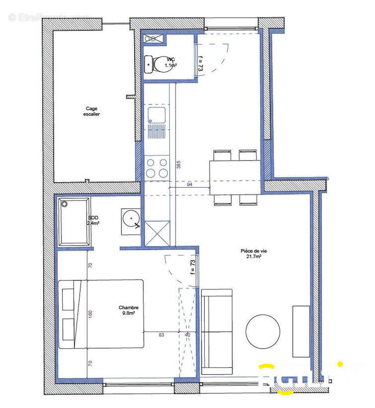 Appartement à ORCHIES
