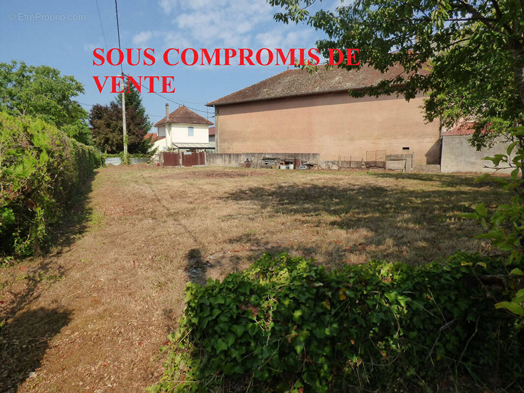 Terrain à MONTREVEL-EN-BRESSE