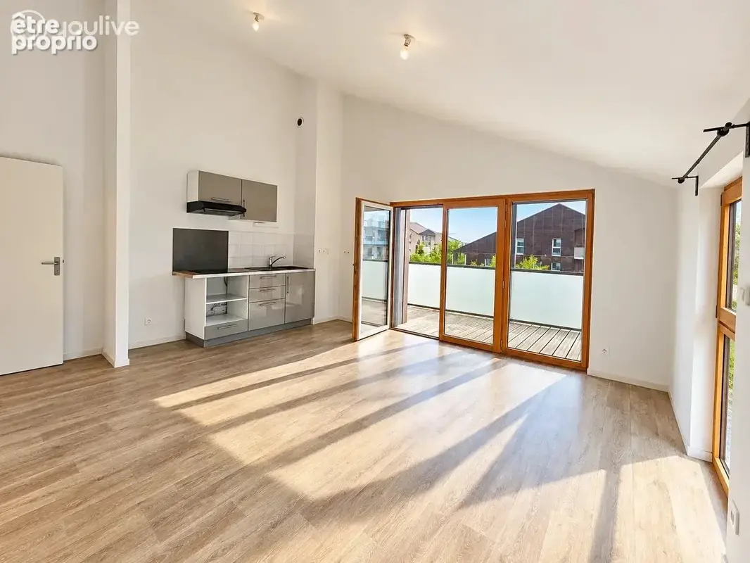Carquefou – t3 de 65 m² – dernier étage – balcon – résidence de 2017 - photo 1