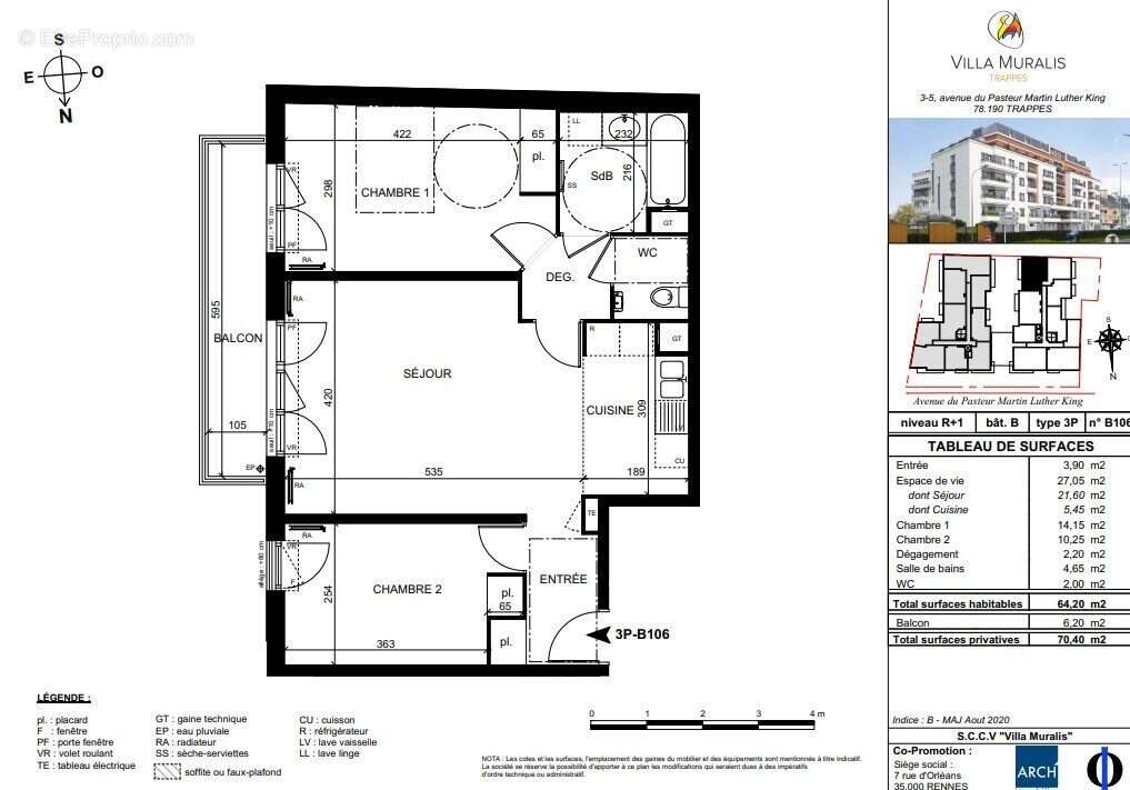 Appartement à TRAPPES