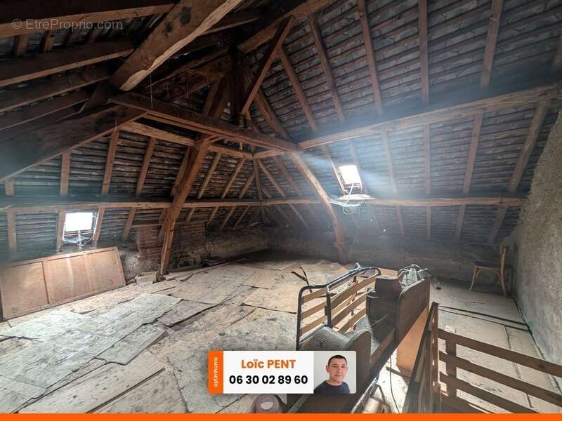 Maison 60m² à rénover, 3 pièces + grange à Nizerolles ( 03250 ) - photo 12