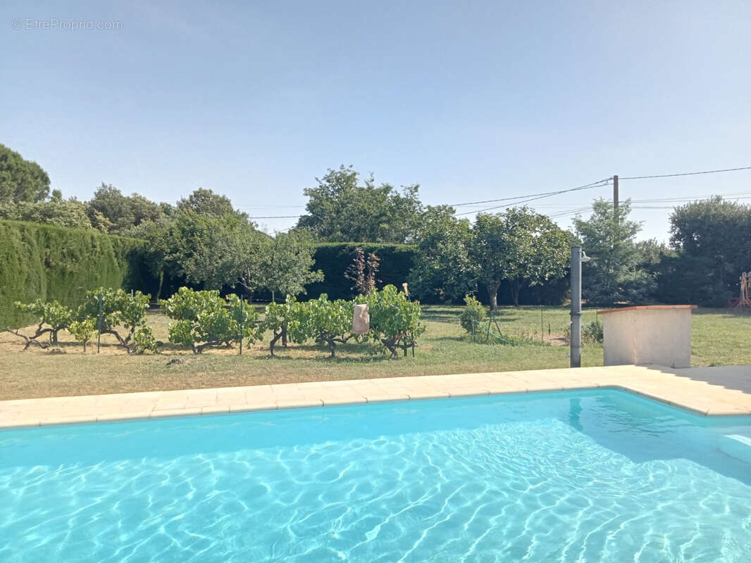 Beau terrain à construire, avec habitation et grande piscine - photo 11