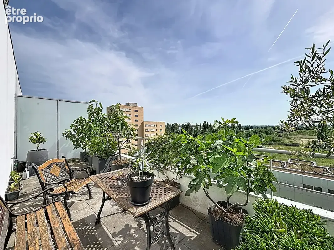 5 pièces - duplex -  3 chambres - 2 terrasses - récent - La Courrouze - Rennes/Saint-Jacques - photo 11