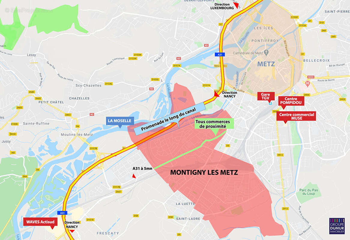 Immeuble de rapport vendu entièrement loué à Montigny Les Metz - photo 14