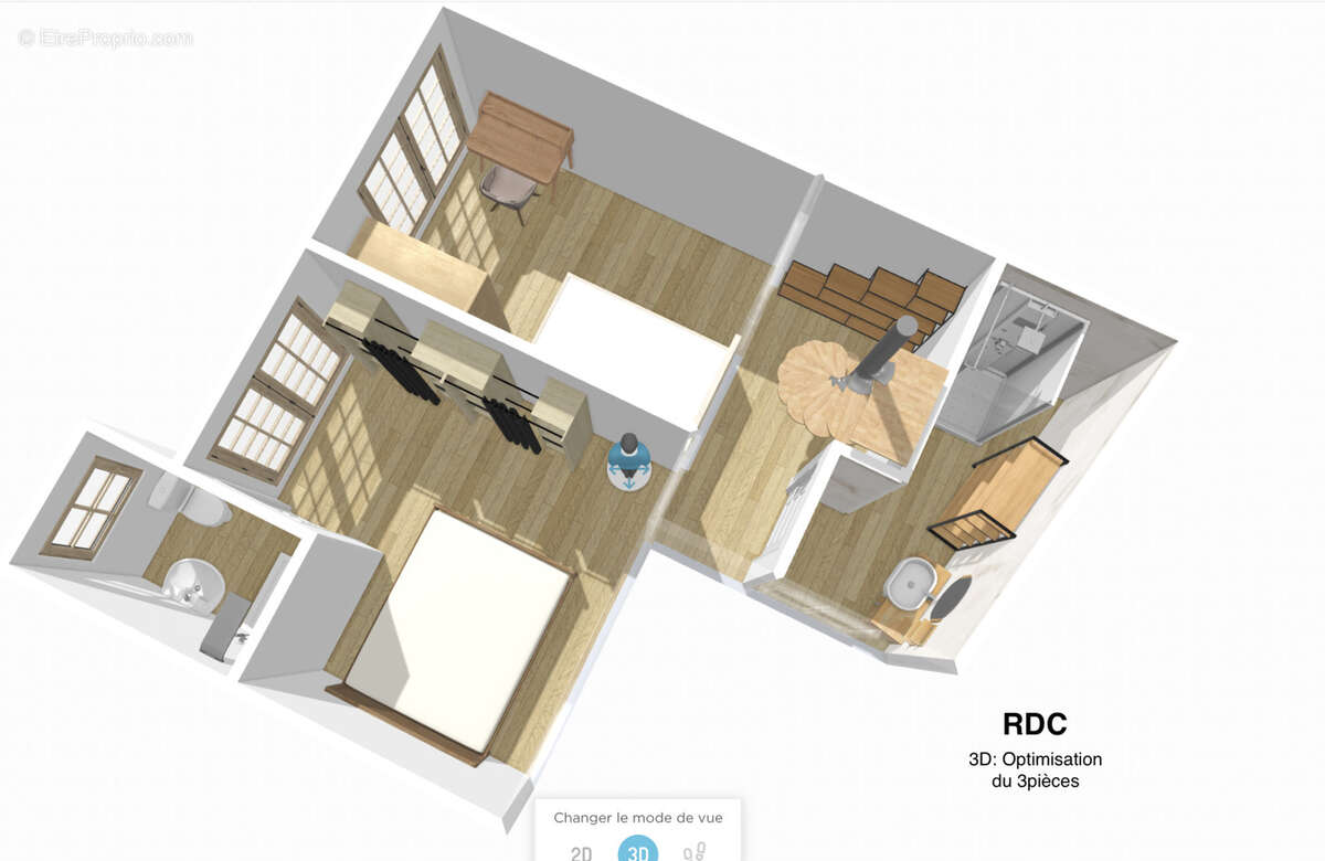 Appartement à PARIS-18E