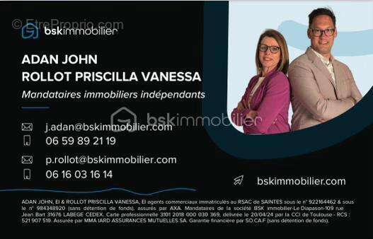 Maison à NIEUL-LES-SAINTES