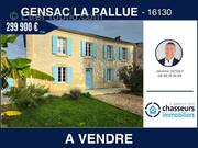Maison à GENSAC-LA-PALLUE