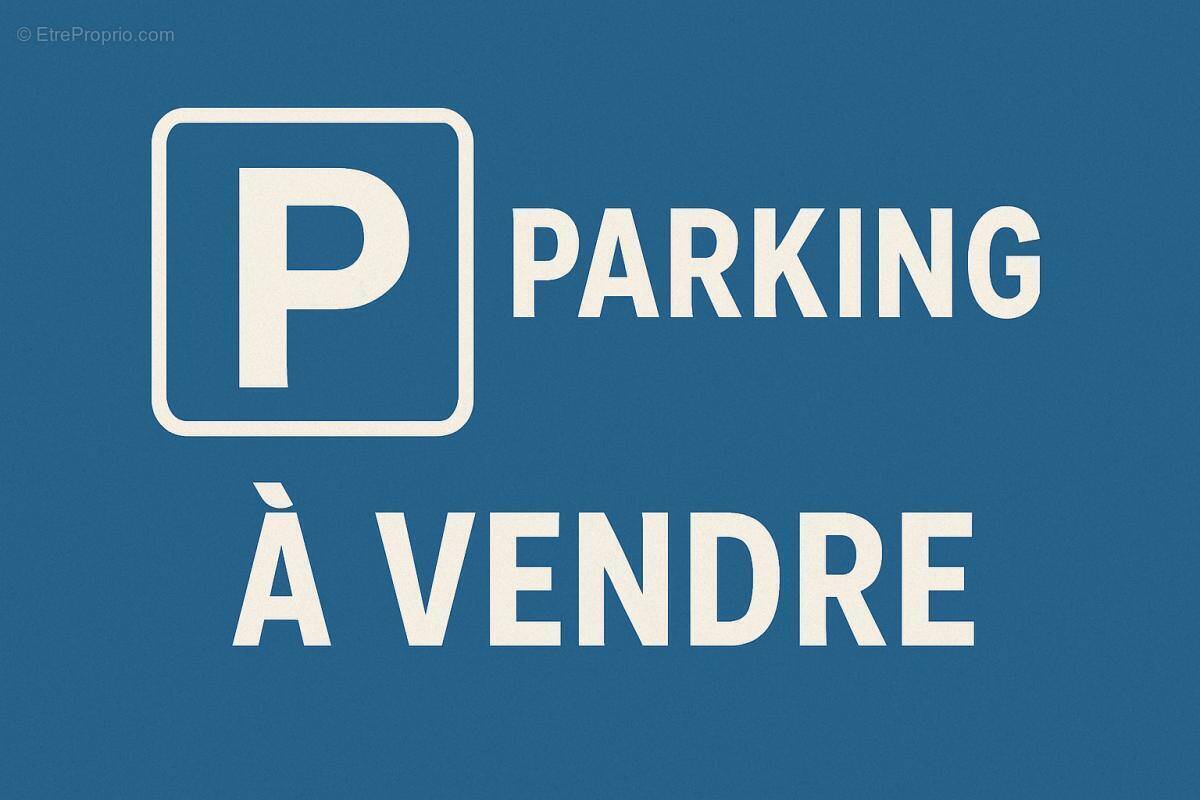 Parking à PARIS-16E