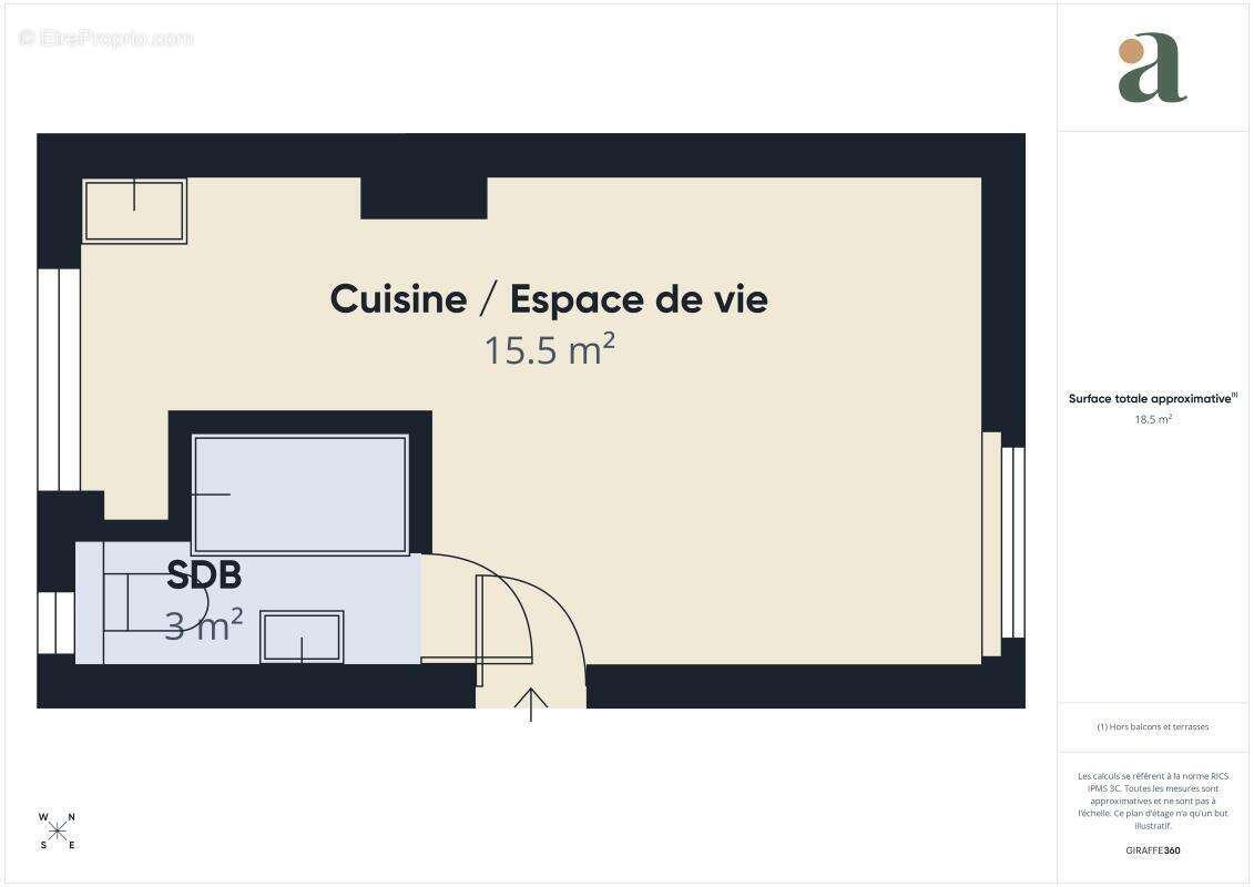 Appartement à VERSAILLES