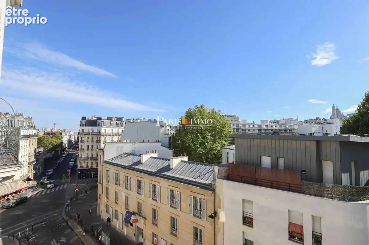 Paris 18e - 2 pièces - Vue Sacrée Coeur - photo 1