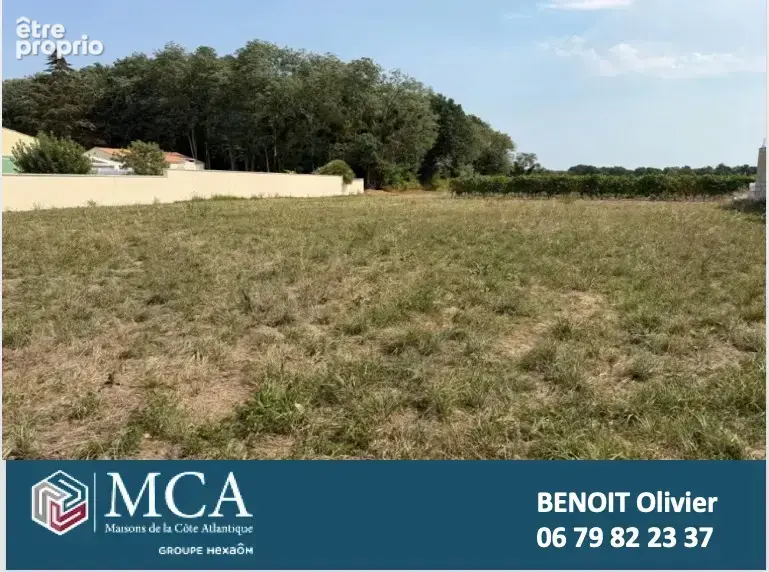 Terrain 1 032 m² à vendre à Epargnes (17120) - photo 1