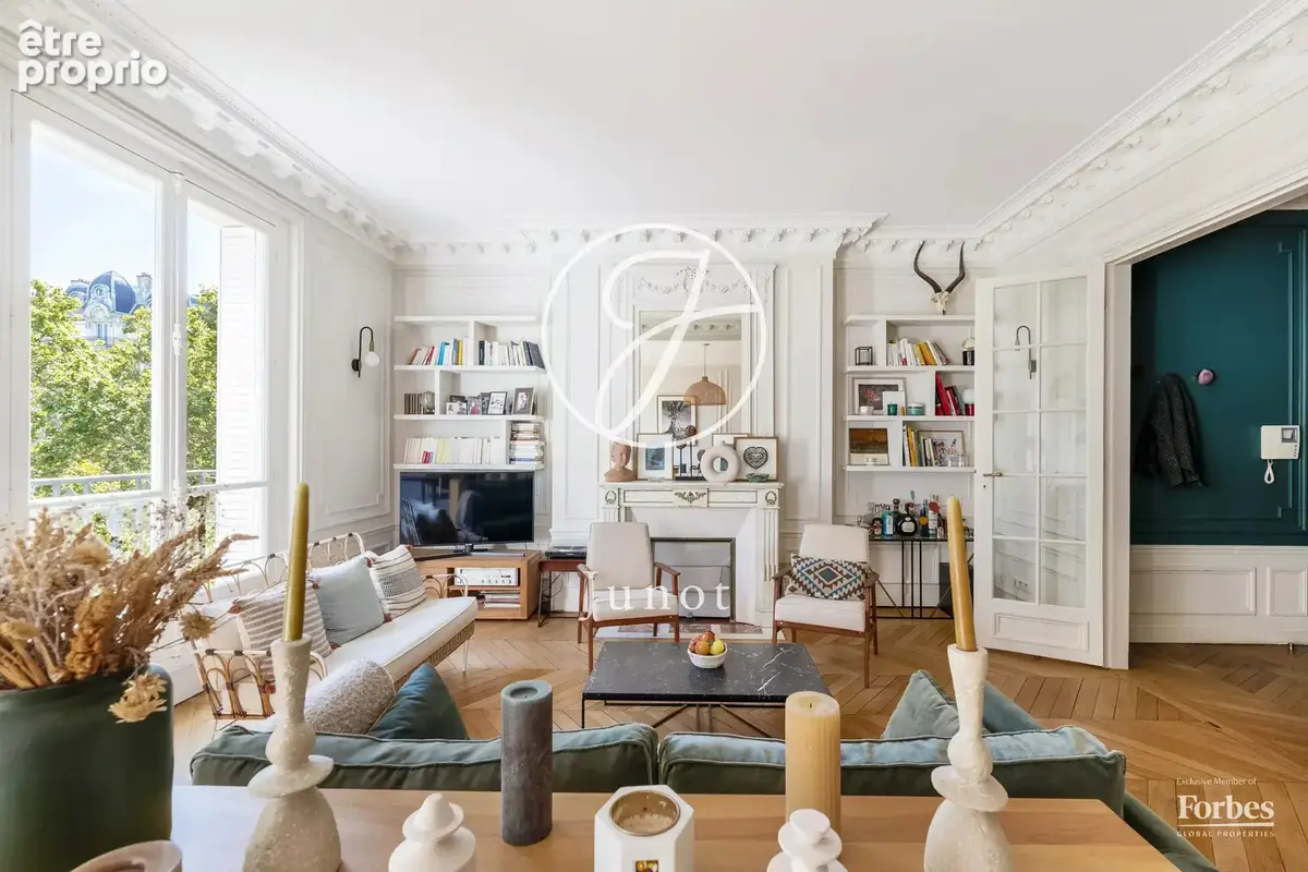 Paris 18e - AVENUE RACHEL - Appartement - 100,46m² Carrez - 2 chambres - Haussmannien - photo 9