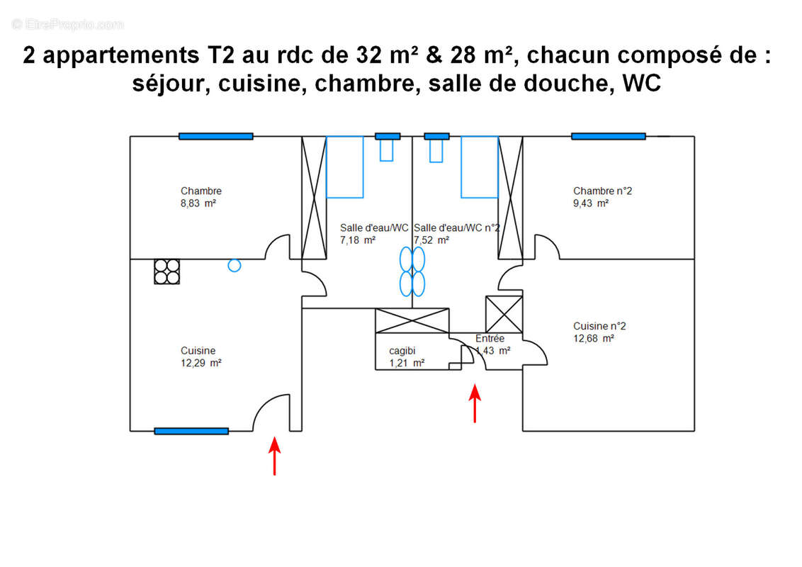 Maison de 3 appartements avec jardin et parking • Secteur Tassigny Cannes - photo 6