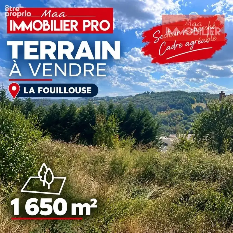 Photo Terrain à La Fouillouse au prix de 225 000€