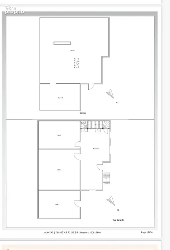Maison à vendre 5 pièces  (72) Maison de 94 m² habitables sur sous sol et grenier , 3 chambres , 75 m² dépendances, 2800 m² terr - photo 22