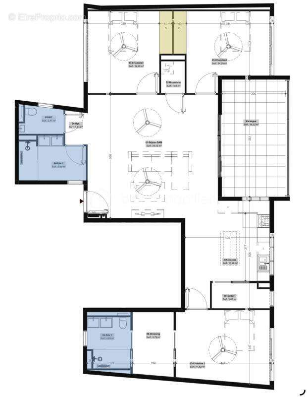 Appartement à SAINT-DENIS