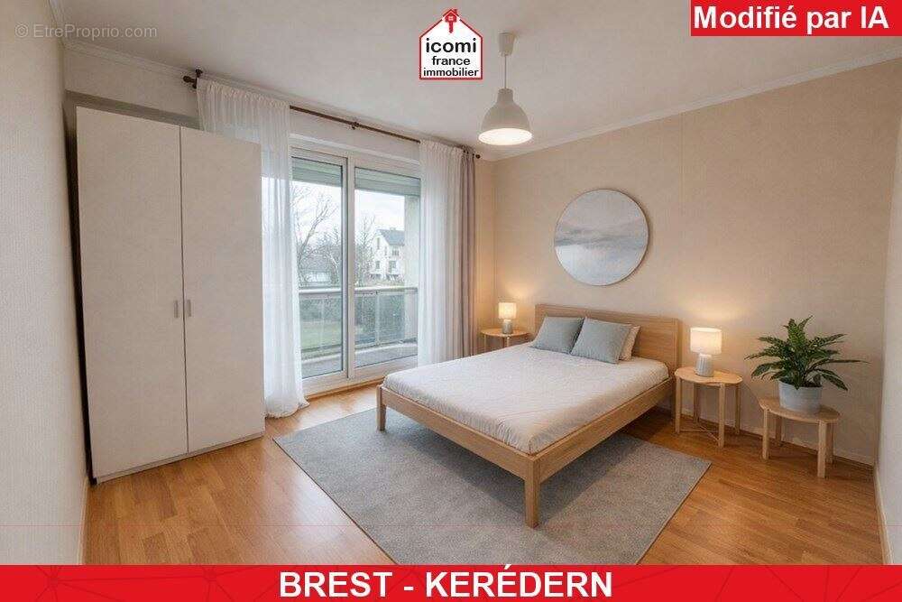 Finistere - brest (29200) - a vendre - appartement t6 - 4 chambres possible 5 - dalle beton - 2 balcons - beau potentiel - photo 2