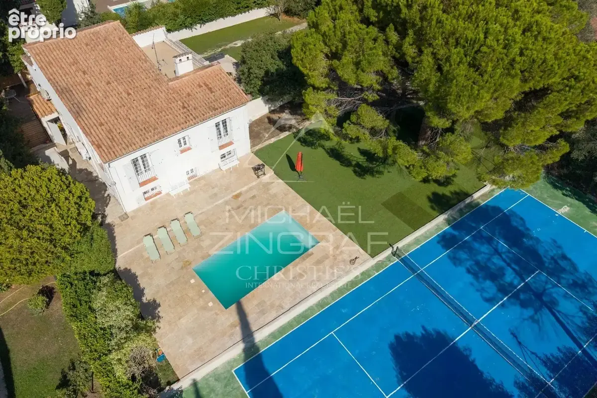 Mougins – Villa familiale avec piscine et court de tennis - photo 3