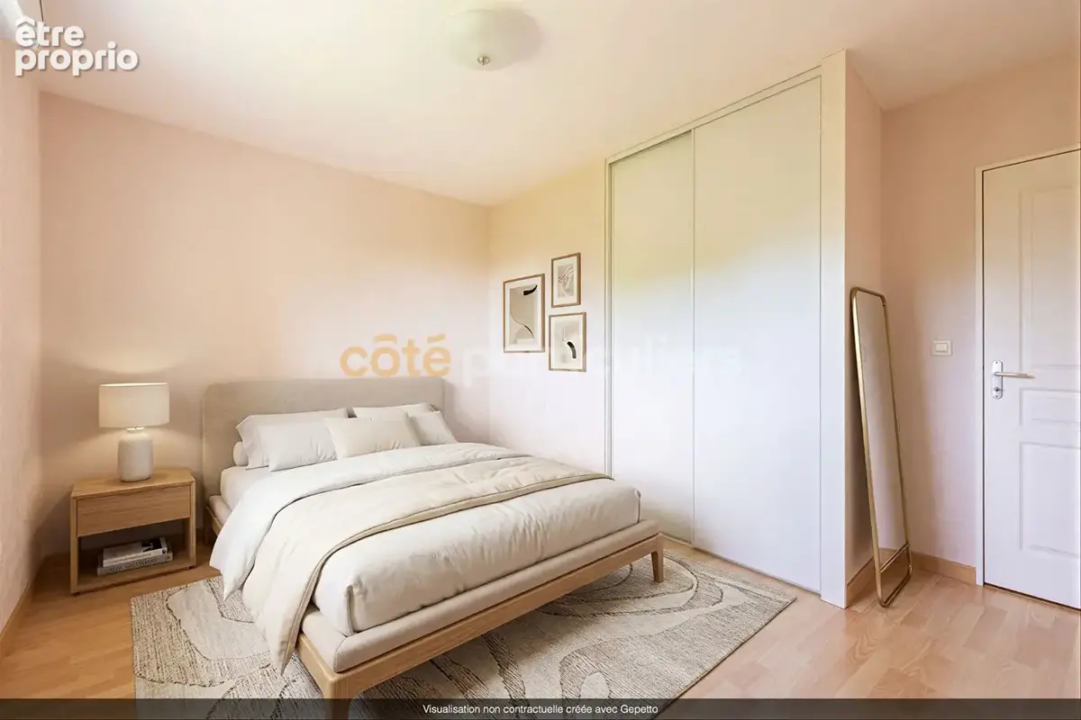 Orvault -- appartement 4 pièces -- 3 chambres -- balcon -- double stationnement - photo 6