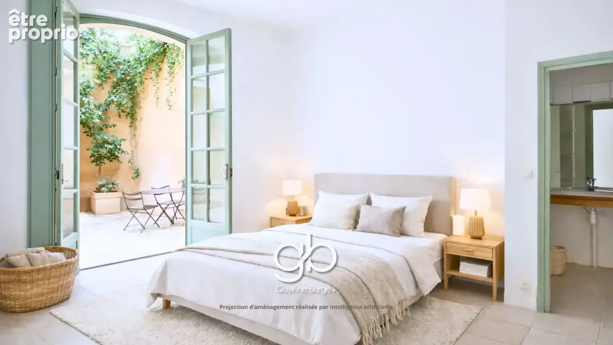 Appartement a vendre sur beziers t3 de 87,75 m2 avec cour privative dans un hôtel particulier au cœur de béziers - photo 7