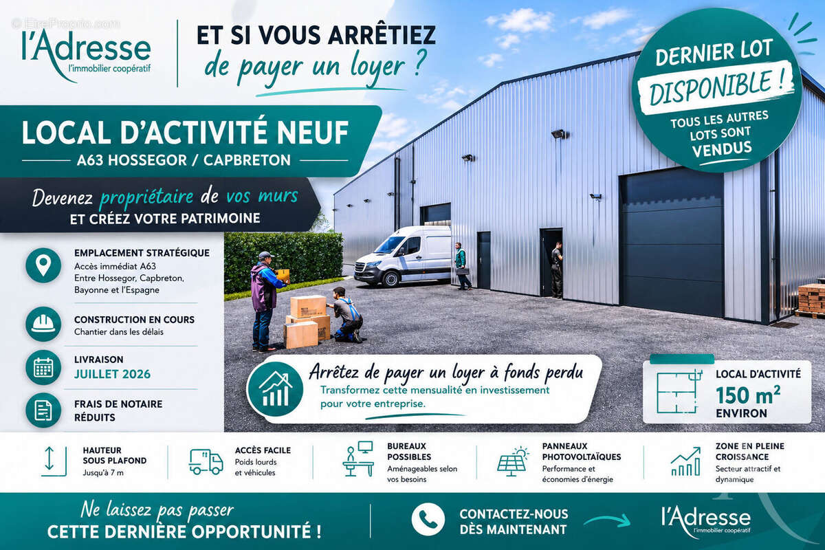 Commerce à BENESSE-MAREMNE