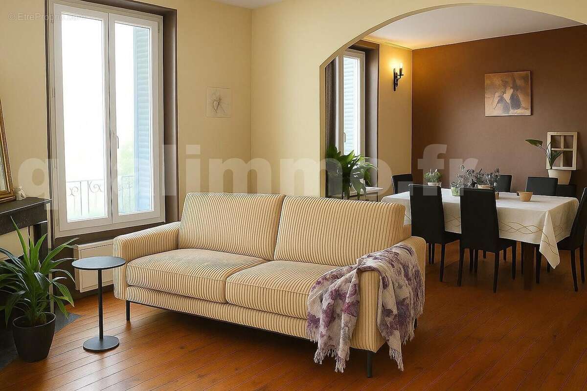 salon - Appartement à CLERMONT-FERRAND