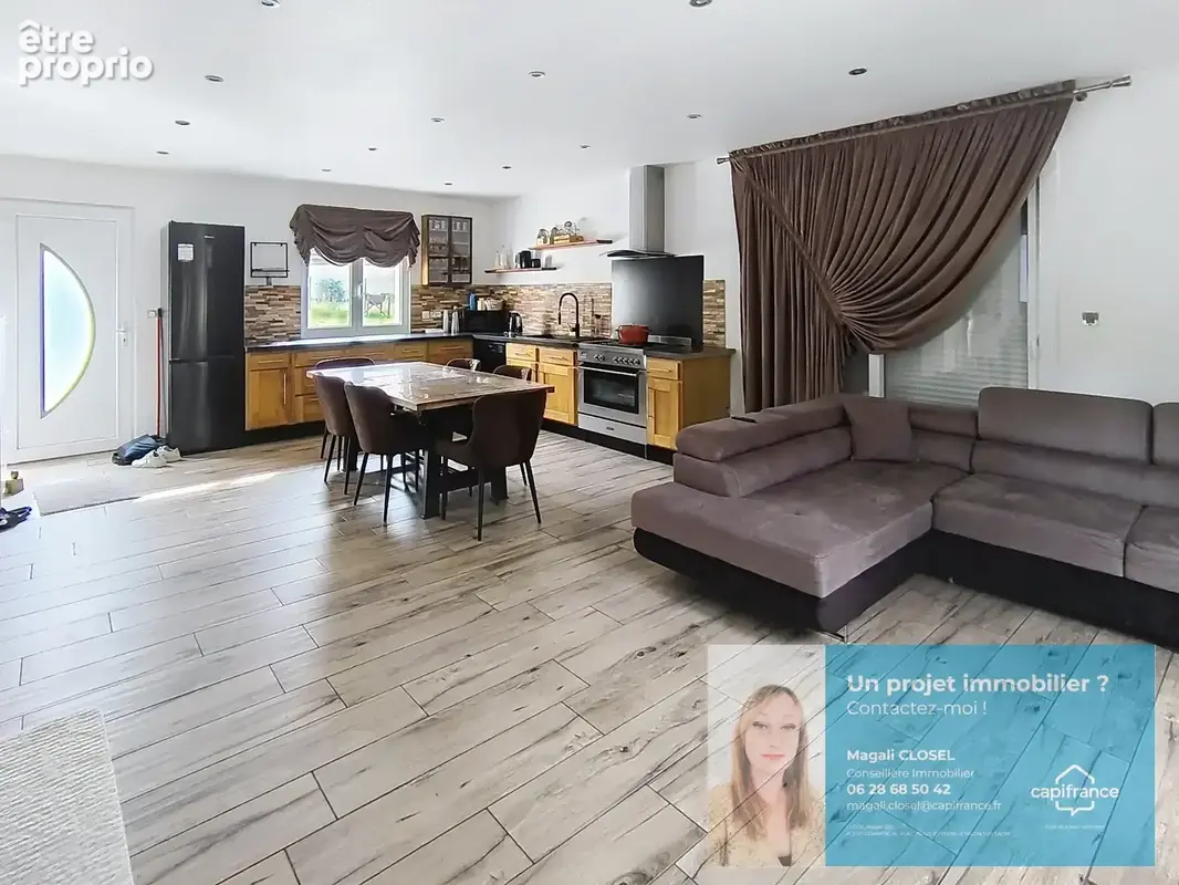 Maison de plain-pied de 2019 – 3 chambres – Terrain de plus de 800 m² Pierre de Bresse - photo 3