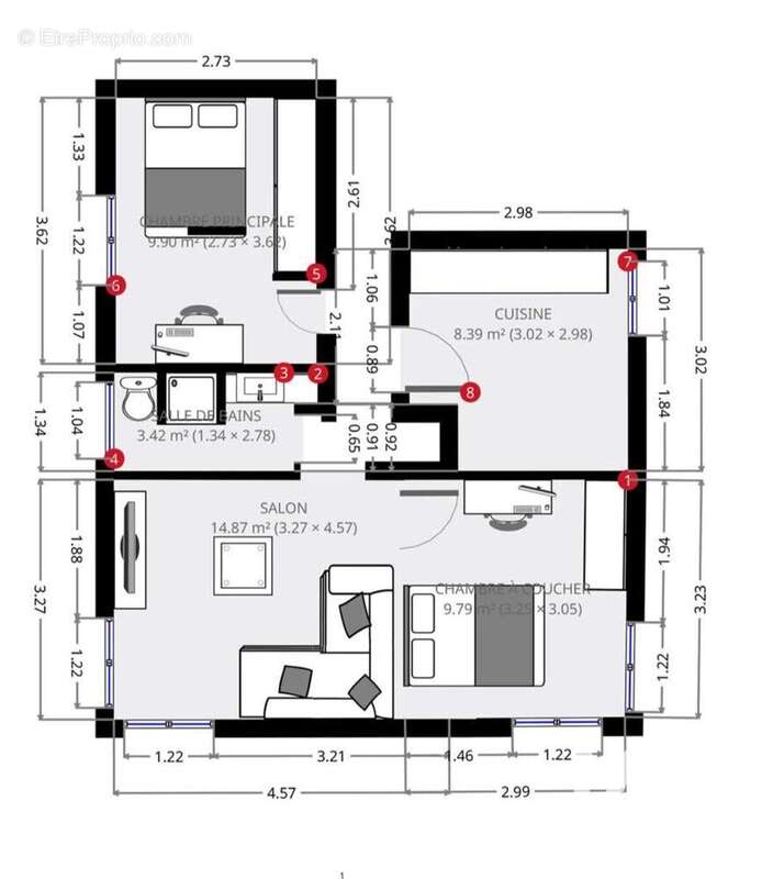 Photo 7 - Appartement à NICE