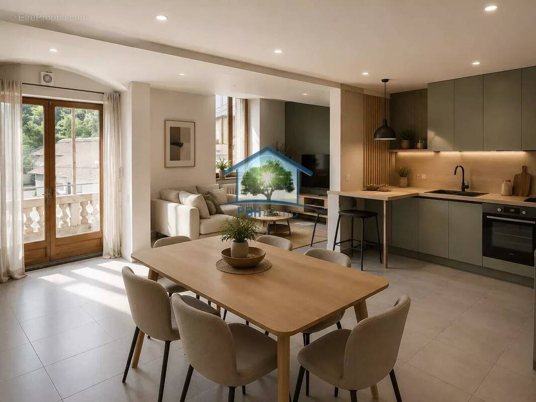 VIENNE 105M² Duplex, Balcon. - photo 3