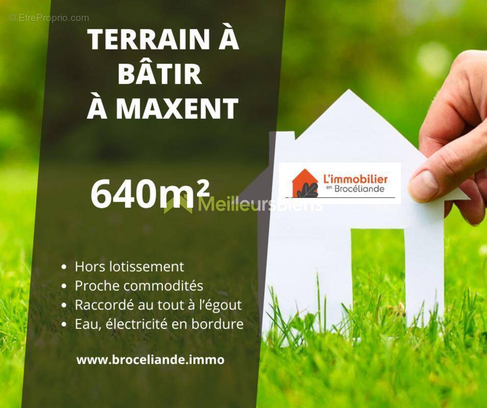 Terrain à MAXENT