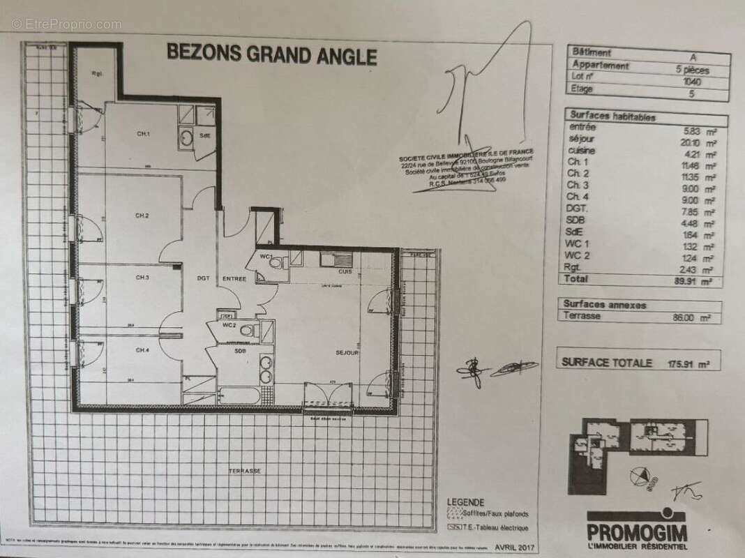 Appartement à BEZONS