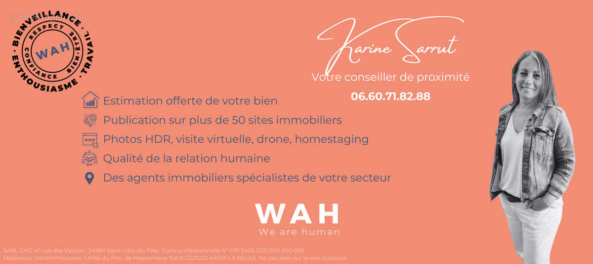 Appartement à SAINT-GELY-DU-FESC