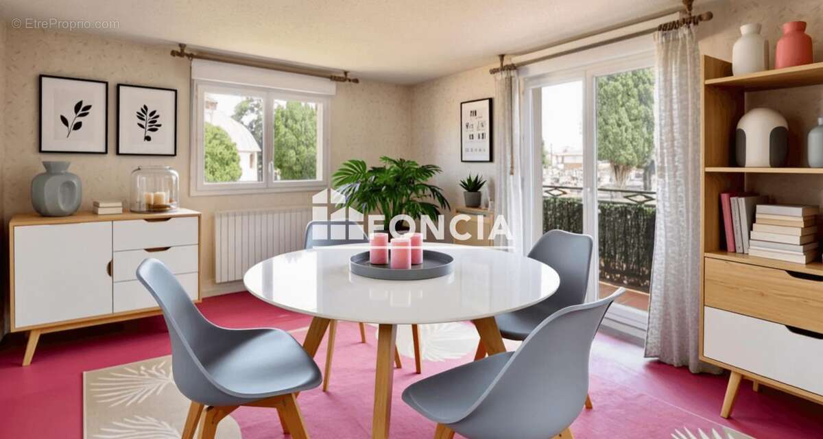 TOULOUSE COEUR DE SAINT SIMON : Grand 2 pièces de 53 m2 avec terrasse de 10m2 et parking aérien, idéalement placé - photo 4
