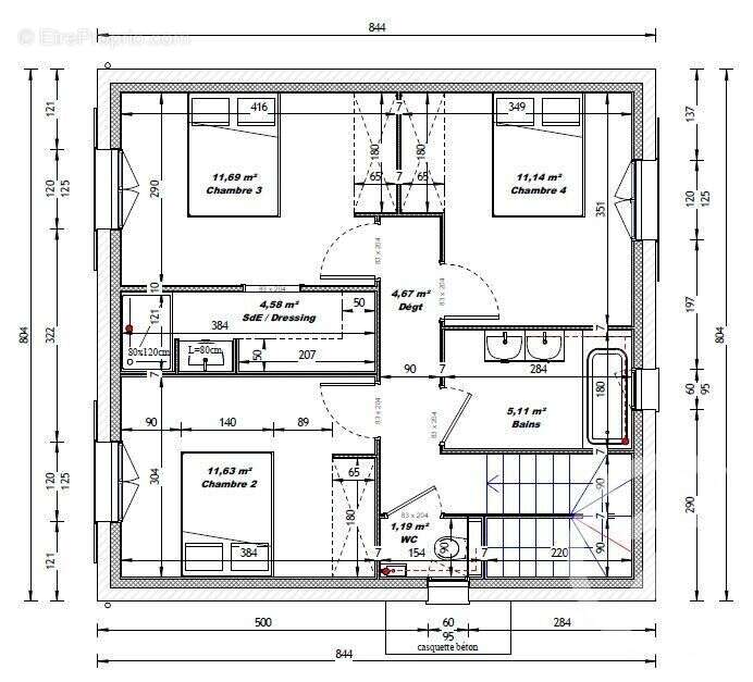 Maison à L&#039;ISLE-D&#039;ABEAU