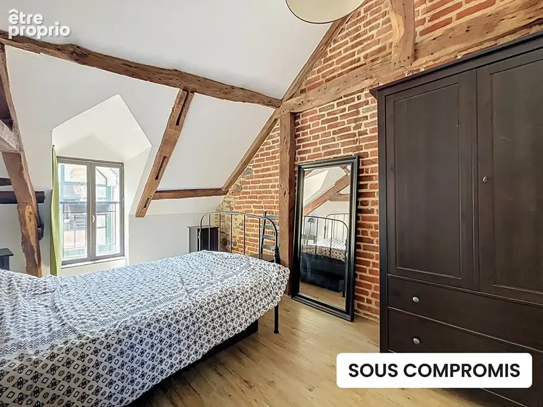 Appartement Rennes - Centre-ville - Sainte-Anne - 3 pièces - 72.63m² carrez - 89.60 m²  au sol - Duplex - photo 10
