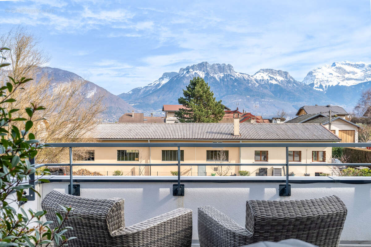 SEVRIER - 85m2 - terrasse avec vue panoramique montagnes - photo 20