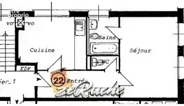 Caen hastings t1 42 m² parking et cave - photo 6