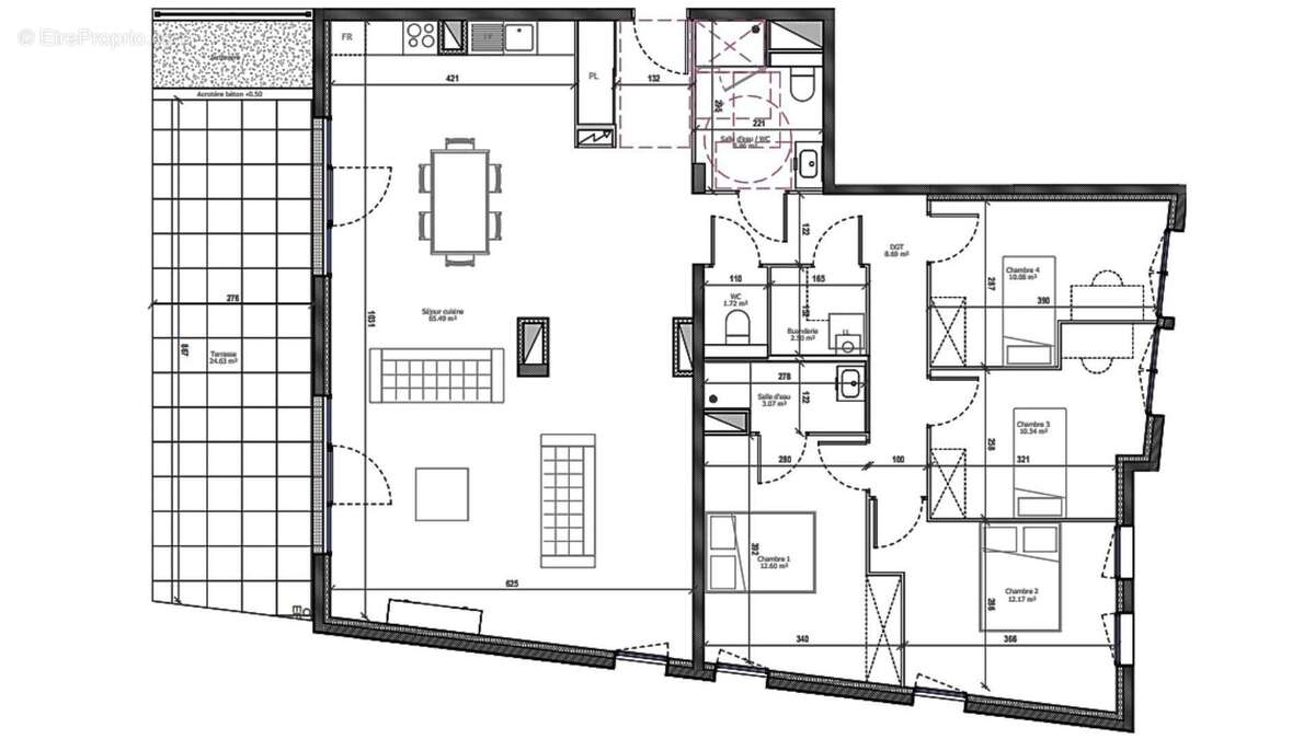 Photo 6 - Appartement à CLERMONT-FERRAND