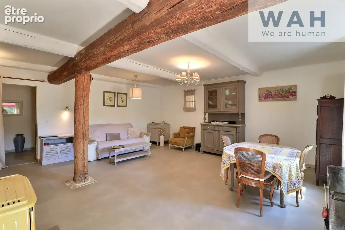 MAISON en PIERRES de plain pied 3 P 94 m2 avec 130 m2 à aménager sur une parcelle de 8 Ha 30250 Salinelles - photo 2