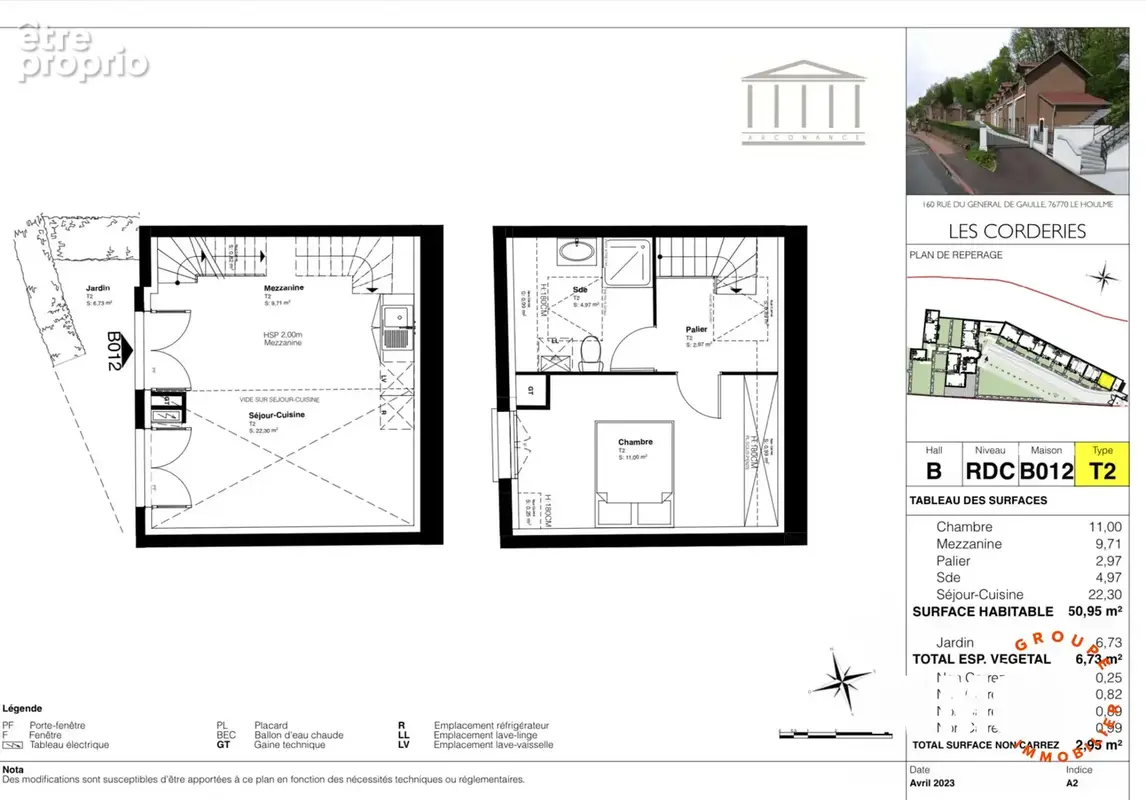 Maison 2 pièces 51 m² à vendre à Le Houlme (76770) - photo 4