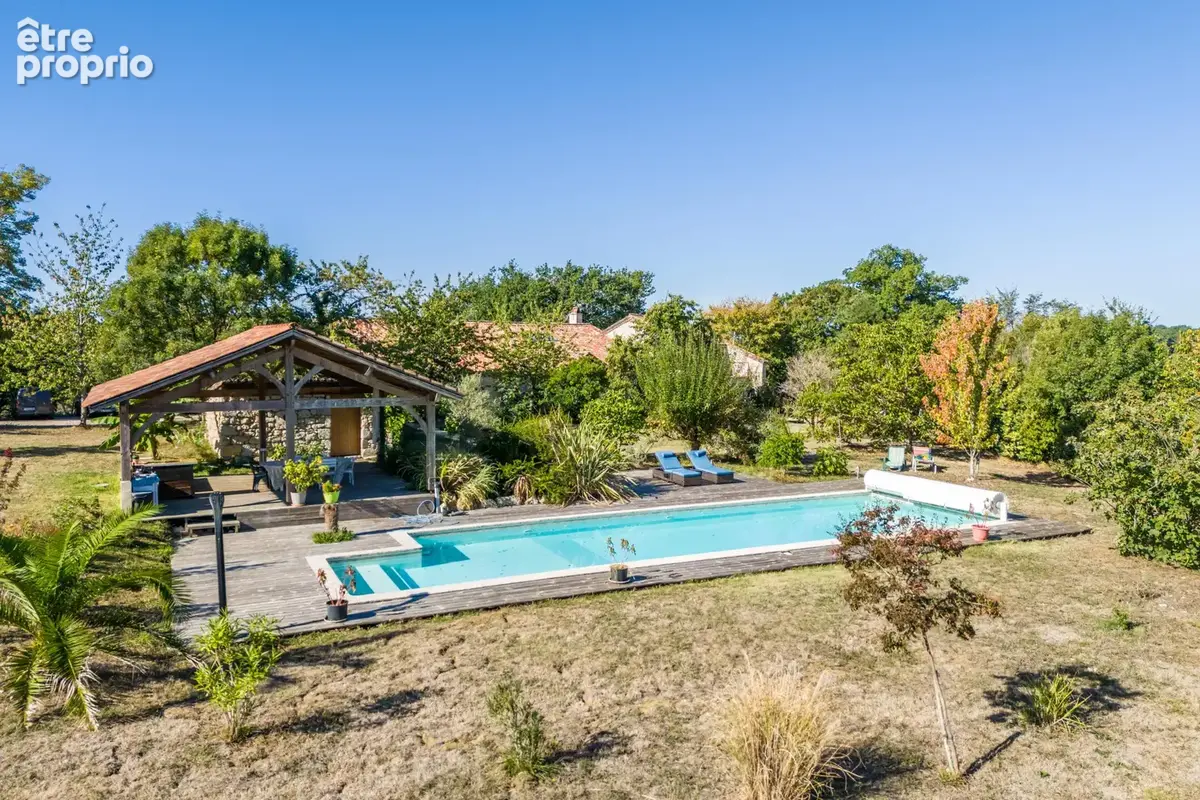 Maison de campagne avec annexe, piscine et terrain - photo 12