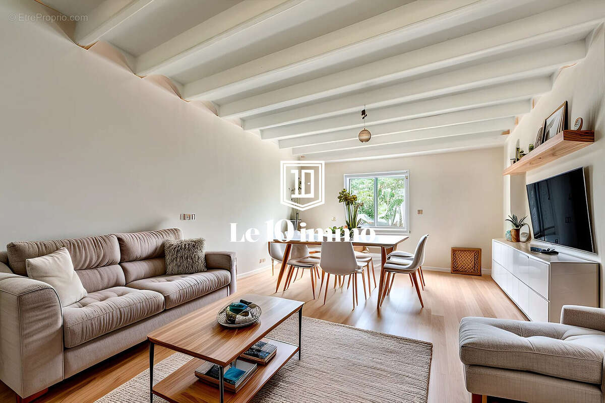 Projection Salon (image par IA) - Maison à MONTOIR-DE-BRETAGNE