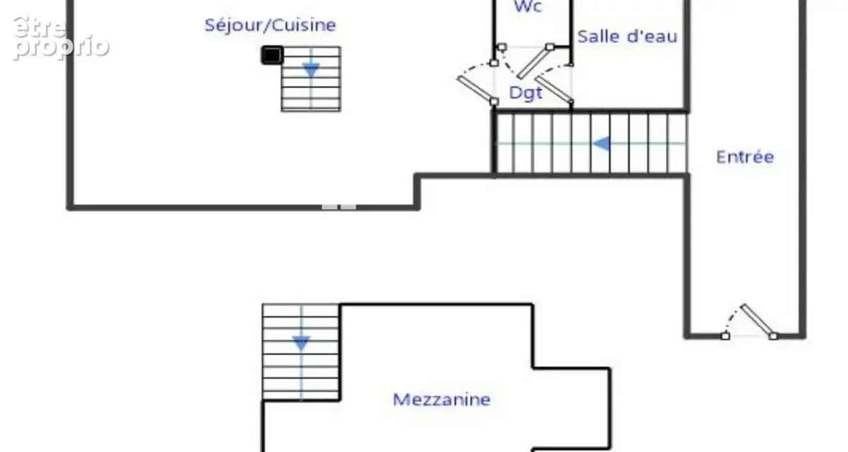 À Cevins, T1 bis de 59,86 m² Carrez, vendu loué jusqu’en mars 2029. Loyer de 530 € + 20 € de charges, cave de 5,5 m² et place de - photo 8