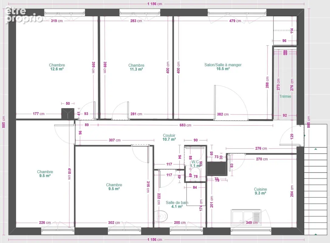 Maison Cousance 123 m2 - photo 13